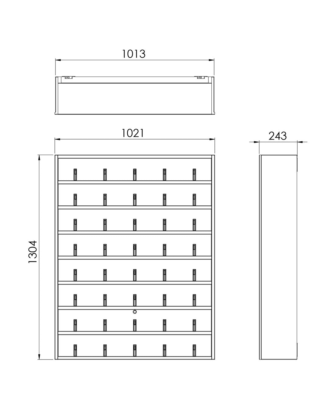 Sunglasses presentation 8x5 Dimensions