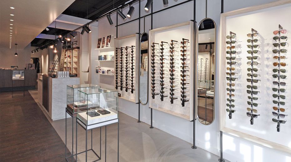 Top Vision Instore optiek winkel design