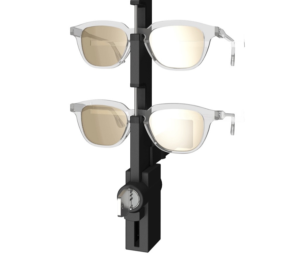 Top Vision Instore sunglasses display key locked