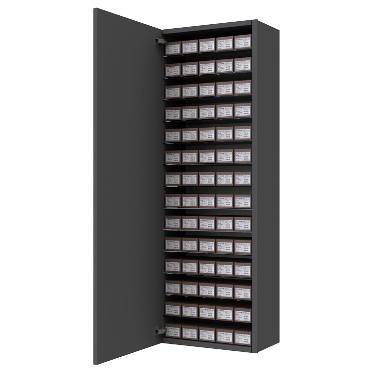 Top Vision Instore sunglass storage and mirror