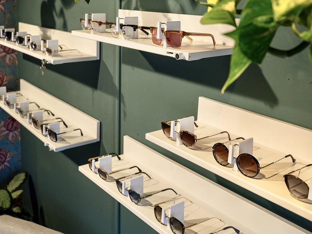 Top Vision Instore spectacles shelves display