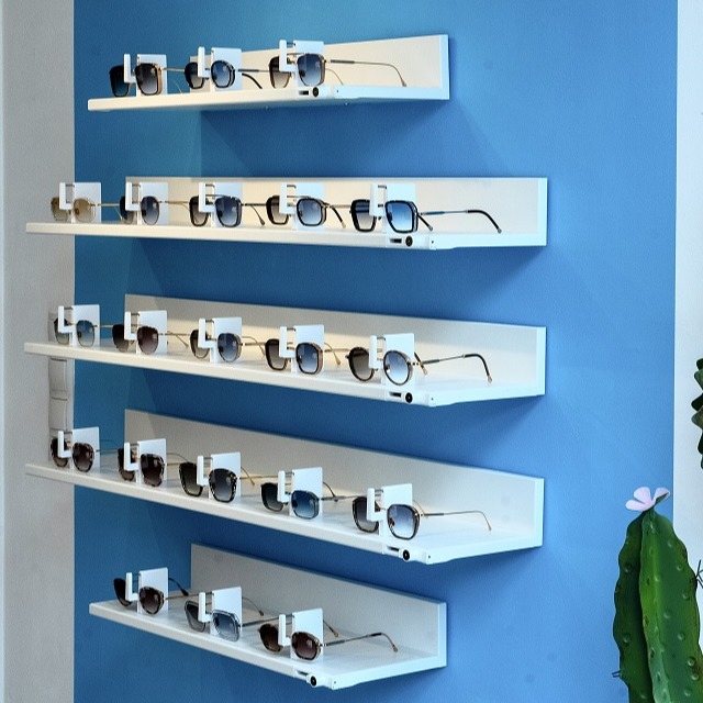 Top Vision Instore L-Body locked spectacles shelf