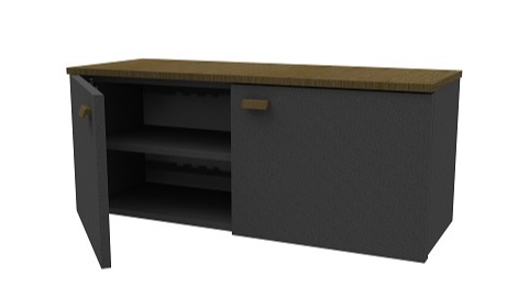 Top Vision Instore CARRÉ STORAGE Meubel voor het opbergen van monturen