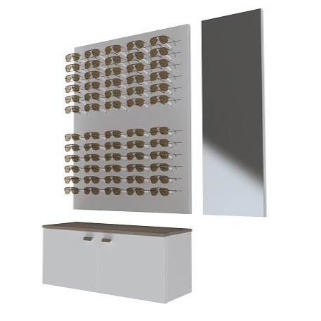 Top Vision Instore bril display paneel brillenhouder