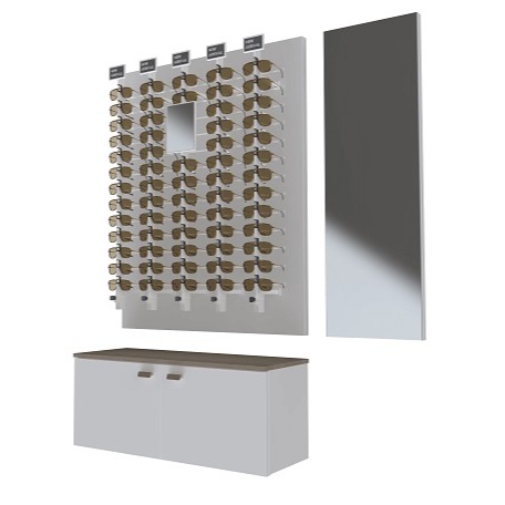 Top Vision Instore bril display paneel
