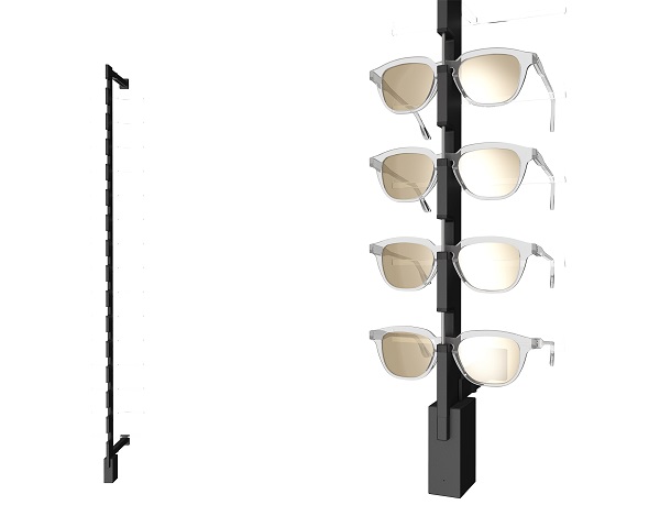 Top Vision Instore sunglasses rack wall