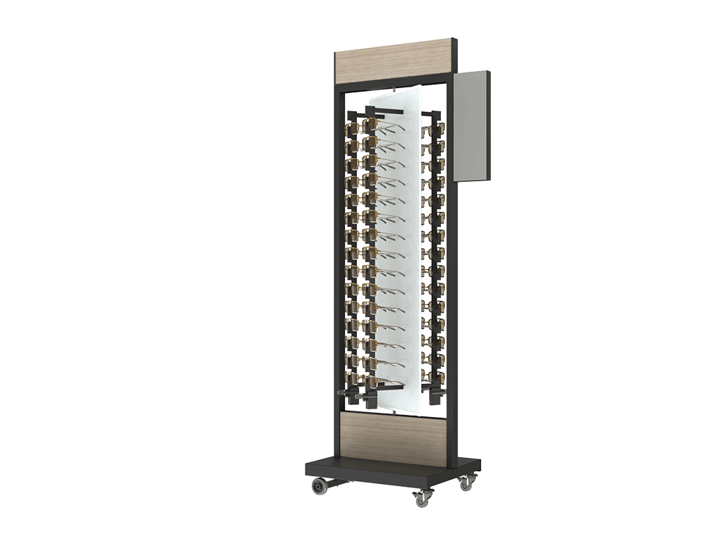 [BKL.M.4x16-B] Basalt - rotierendes Display (Schlüssel, Schwarz, M (59,5cm))