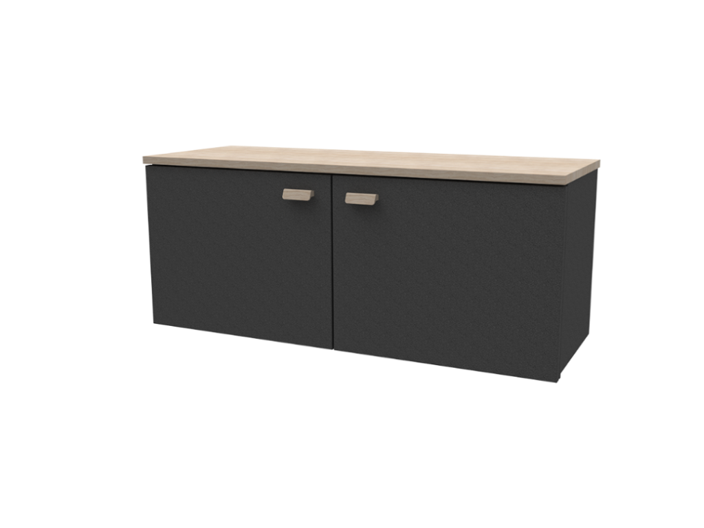 [CO.Storage-B] Carré storage cabinet (Black)