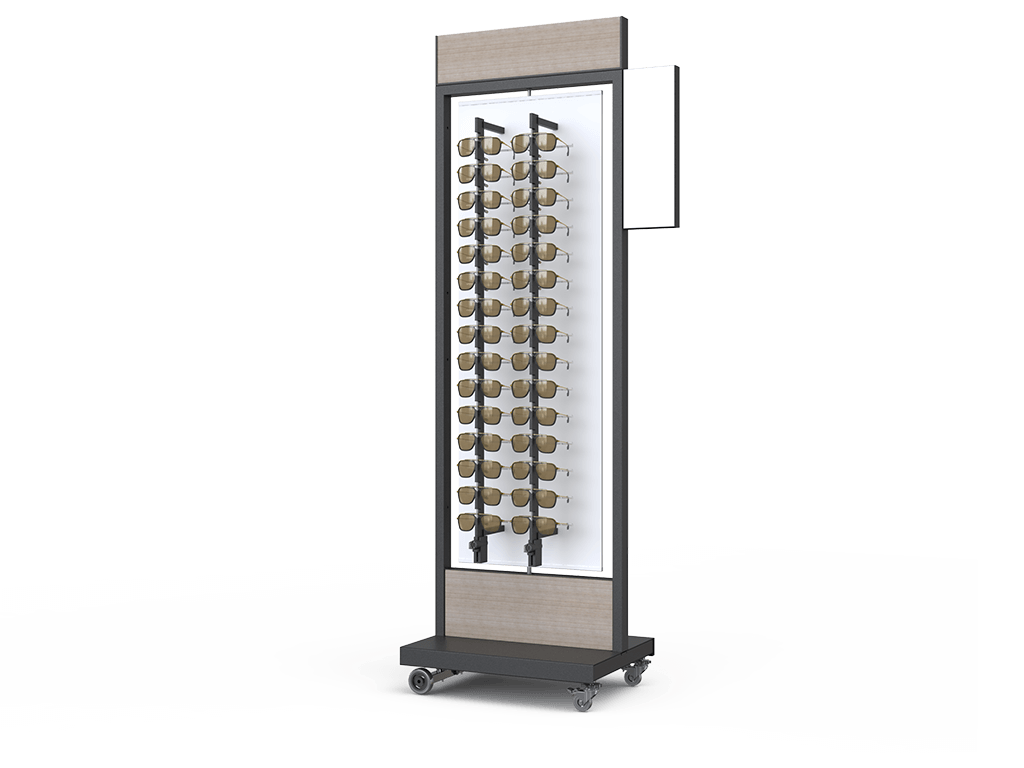 Présentoir optique solaire