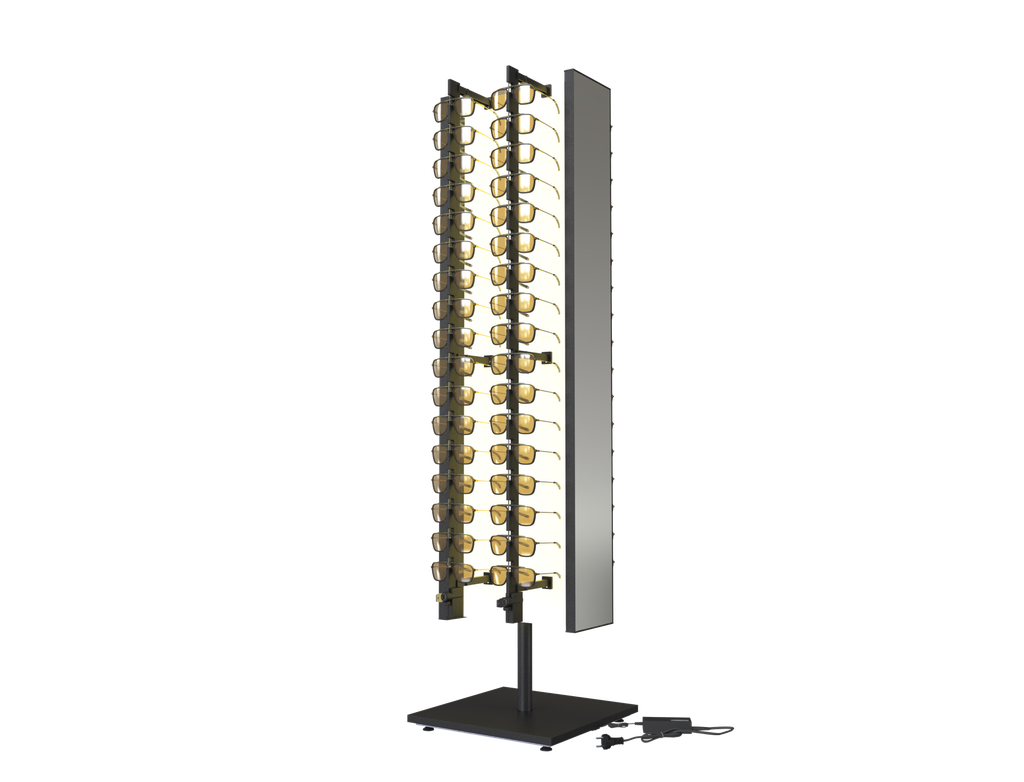 Présentoir lunettes rotatif