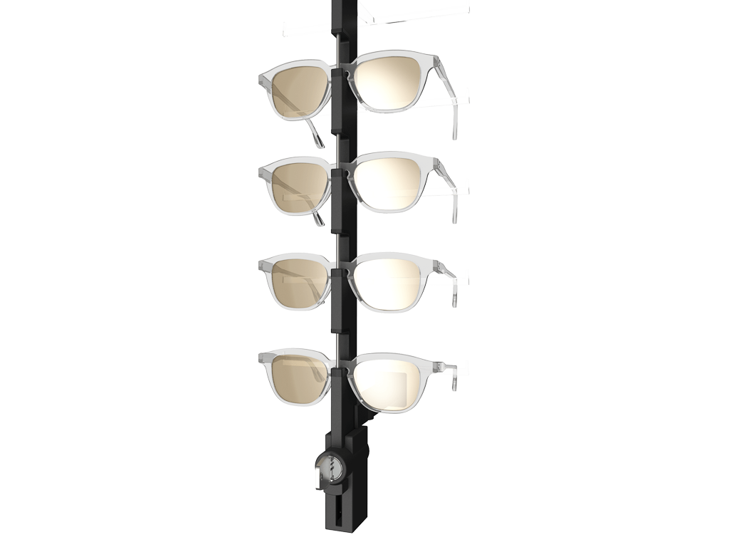 Sonnenbrillen Wanddisplay